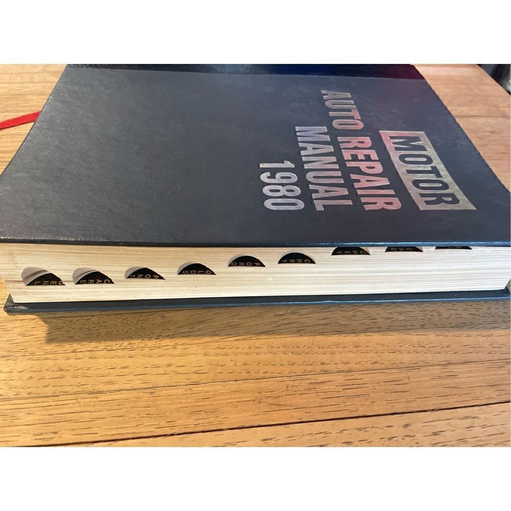 Motor Auto Repair Manual 1980 43rd Edition Hardback-1st PRINTING - Picture 4 of 9